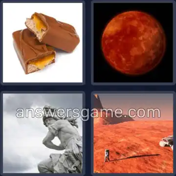 4 Pics 1 Word 4 Letters MARS