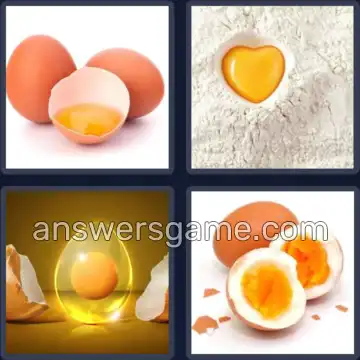 4 Pics 1 Word 4 Letters YOLK