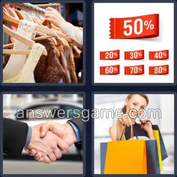 4 Pics 1 Word 4 Letters SALE