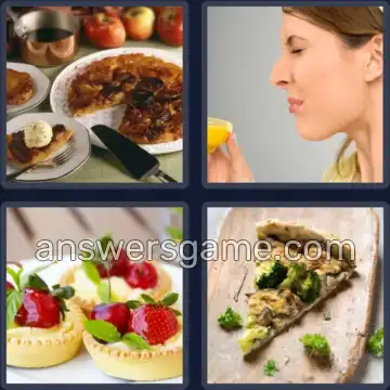 4 Pics 1 Word 4 Letters TART