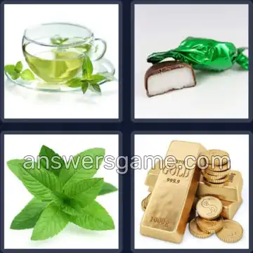 4 Pics 1 Word 4 Letters MINT