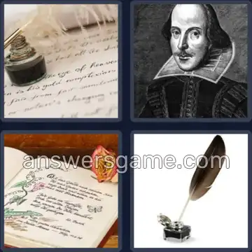 4 Pics 1 Word 4 Letters POET