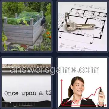 4 Pics 1 Word 4 Letters PLOT