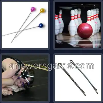 4 Pics 1 Word 4 Letters PINS