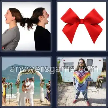 4 Pics 1 Word 4 Letters TIED