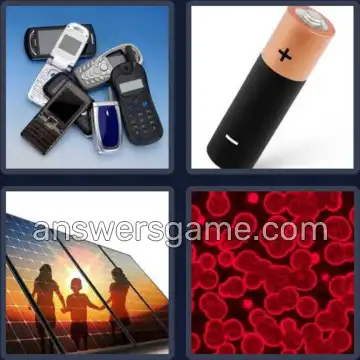 4 Pics 1 Word 4 Letters CELL