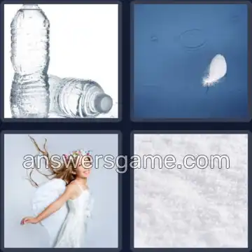 4 Pics 1 Word 4 Letters PURE