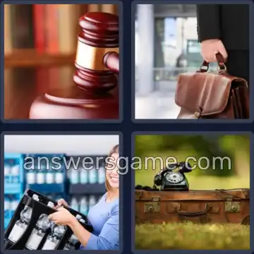 4 Pics 1 Word 4 Letters CASE