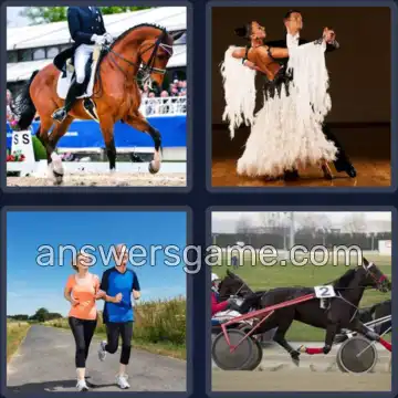 4 Pics 1 Word 4 Letters TROT