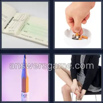 4 Pics 1 Word 4 Letters STUB