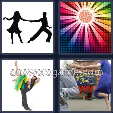 4 Pics 1 Word 4 Letters JIVE