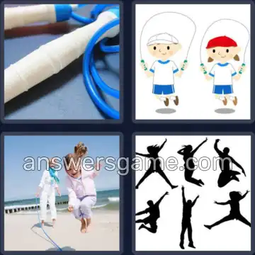 4 Pics 1 Word 4 Letters SKIP