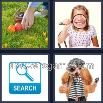 4 Pics 1 Word 4 Letters FIND