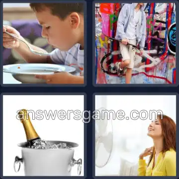 4 Pics 1 Word 4 Letters COOL