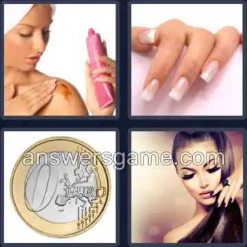 4 Pics 1 Word 4 Letters FAKE