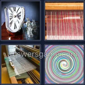 4 Pics 1 Word 4 Letters WARP