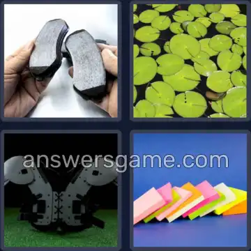 4 Pics 1 Word 4 Letters PADS