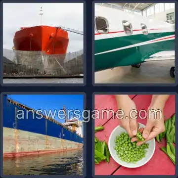 4 Pics 1 Word 4 Letters HULL