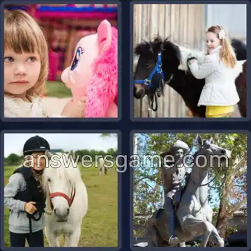 4 Pics 1 Word 4 Letters PONY