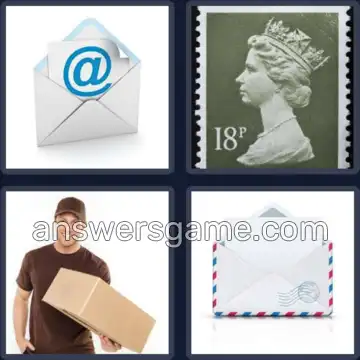 4 Pics 1 Word 4 Letters POST