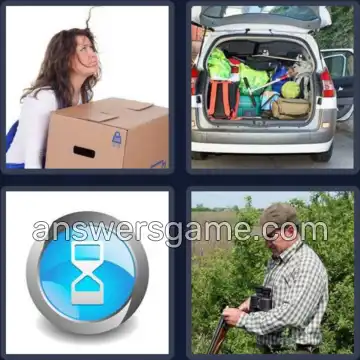 4 Pics 1 Word 4 Letters LOAD