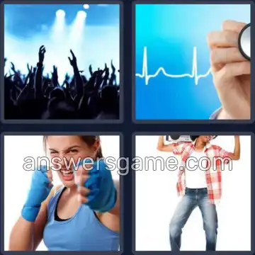 4 Pics 1 Word 4 Letters BEAT