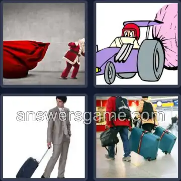 4 Pics 1 Word 4 Letters DRAG