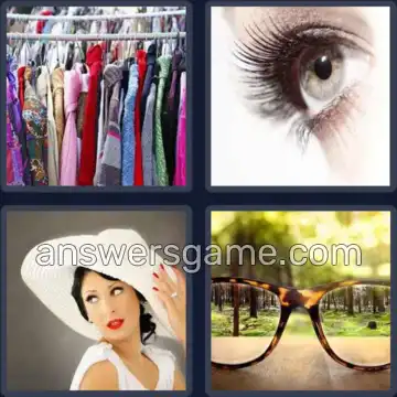 4 Pics 1 Word 4 Letters LOOK