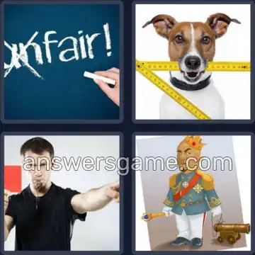 4 Pics 1 Word 4 Letters RULE