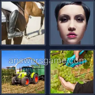 4 Pics 1 Word 4 Letters CROP