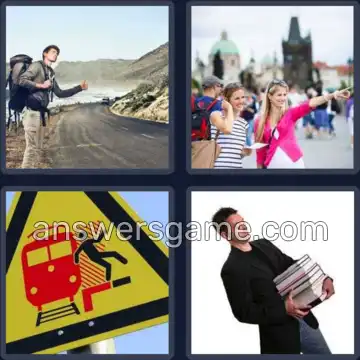 4 Pics 1 Word 4 Letters TRIP