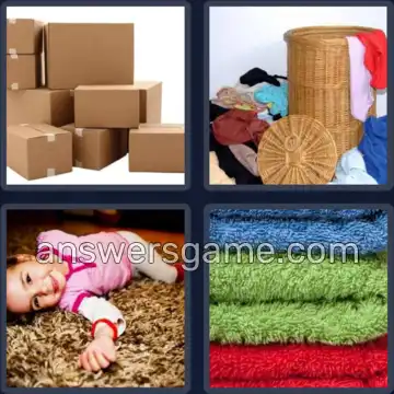 4 Pics 1 Word 4 Letters PILE
