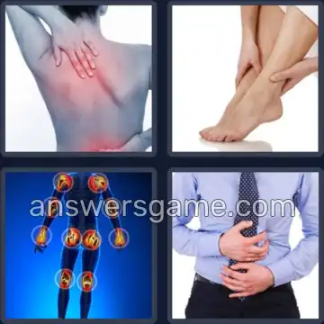 4 Pics 1 Word 4 Letters ACHE