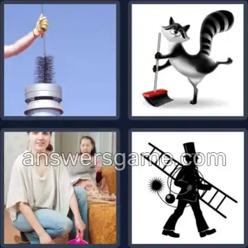 4 Pics 1 Word 5 Letters SWEEP