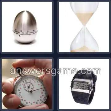 4 Pics 1 Word 5 Letters TIMER