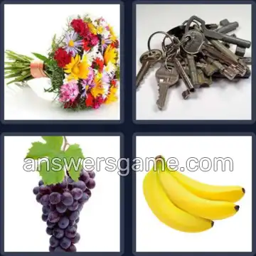 4 Pics 1 Word 5 Letters BUNCH