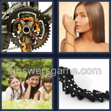 4 Pics 1 Word 5 Letters CHAIN