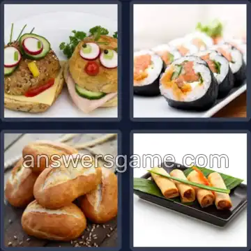 4 Pics 1 Word 5 Letters ROLLS