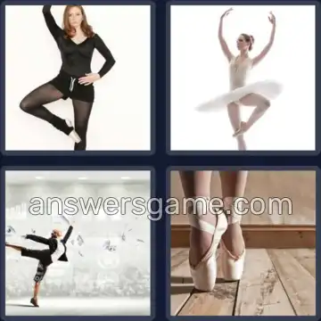 4 Pics 1 Word 5 Letters DANCE