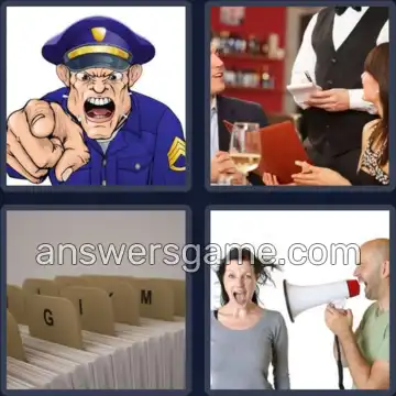 4 Pics 1 Word 5 Letters ORDER