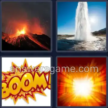4 Pics 1 Word 5 Letters BLAST