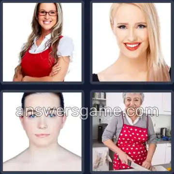 4 Pics 1 Word 5 Letters WOMAN