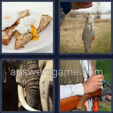 4 Pics 1 Word 5 Letters POACH