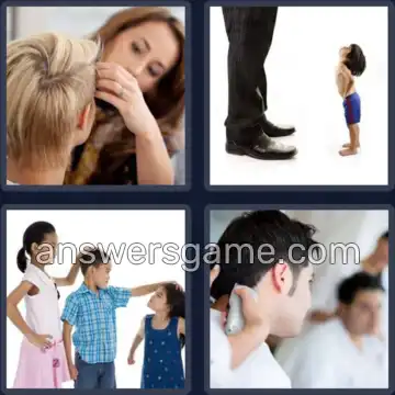 4 Pics 1 Word 5 Letters SHORT