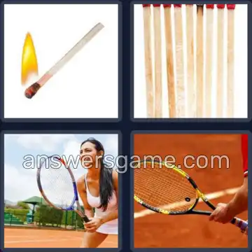 4 Pics 1 Word 5 Letters MATCH