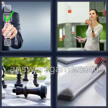 4 Pics 1 Word 5 Letters CHECK