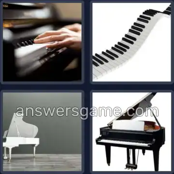 4 Pics 1 Word 5 Letters PIANO