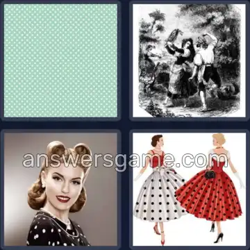 4 Pics 1 Word 5 Letters POLKA