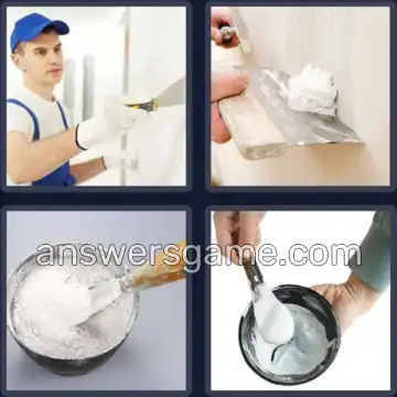 4 Pics 1 Word 5 Letters PUTTY