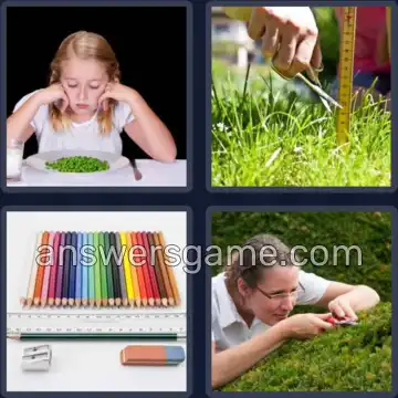 4 Pics 1 Word 5 Letters FUSSY